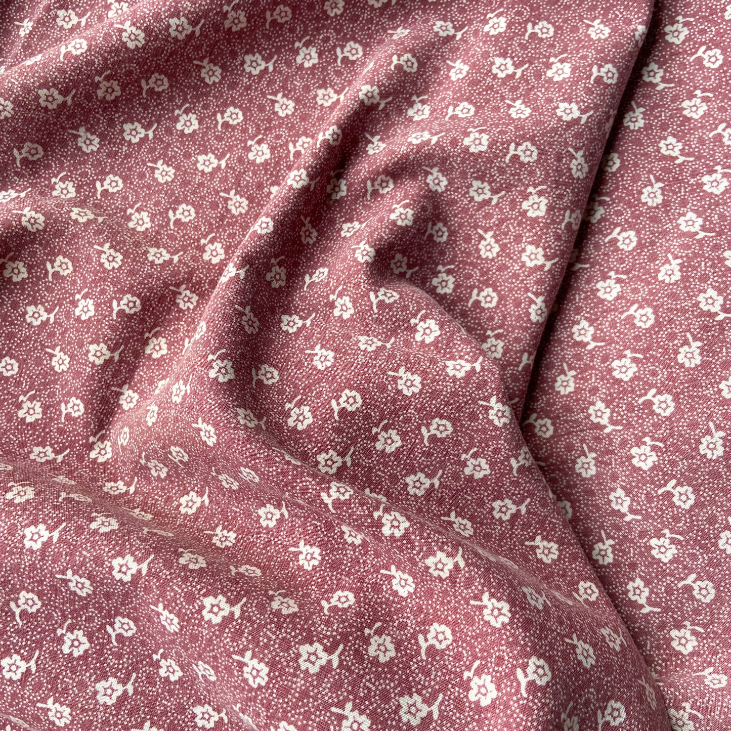 Ditsy Burgundy