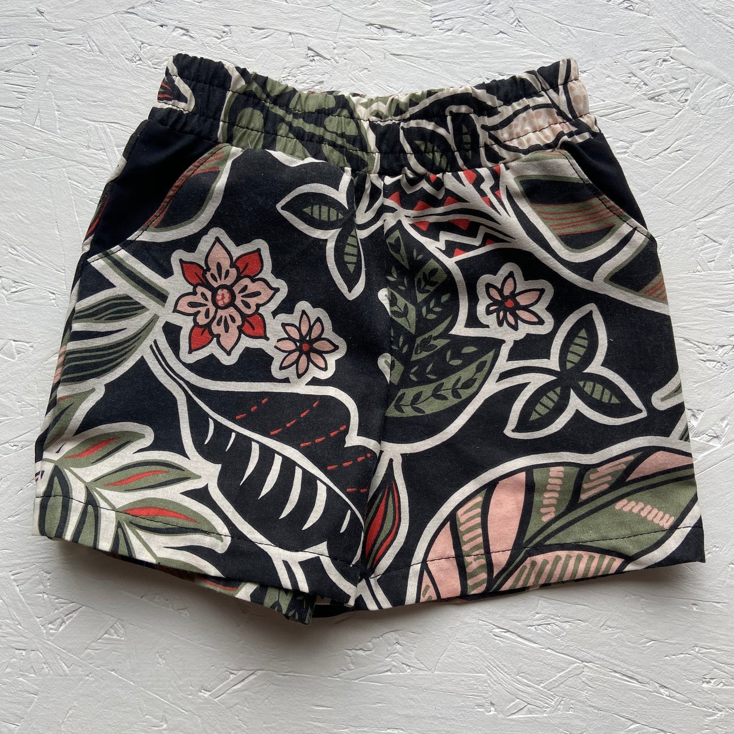 Dark Floral Indy Shorts