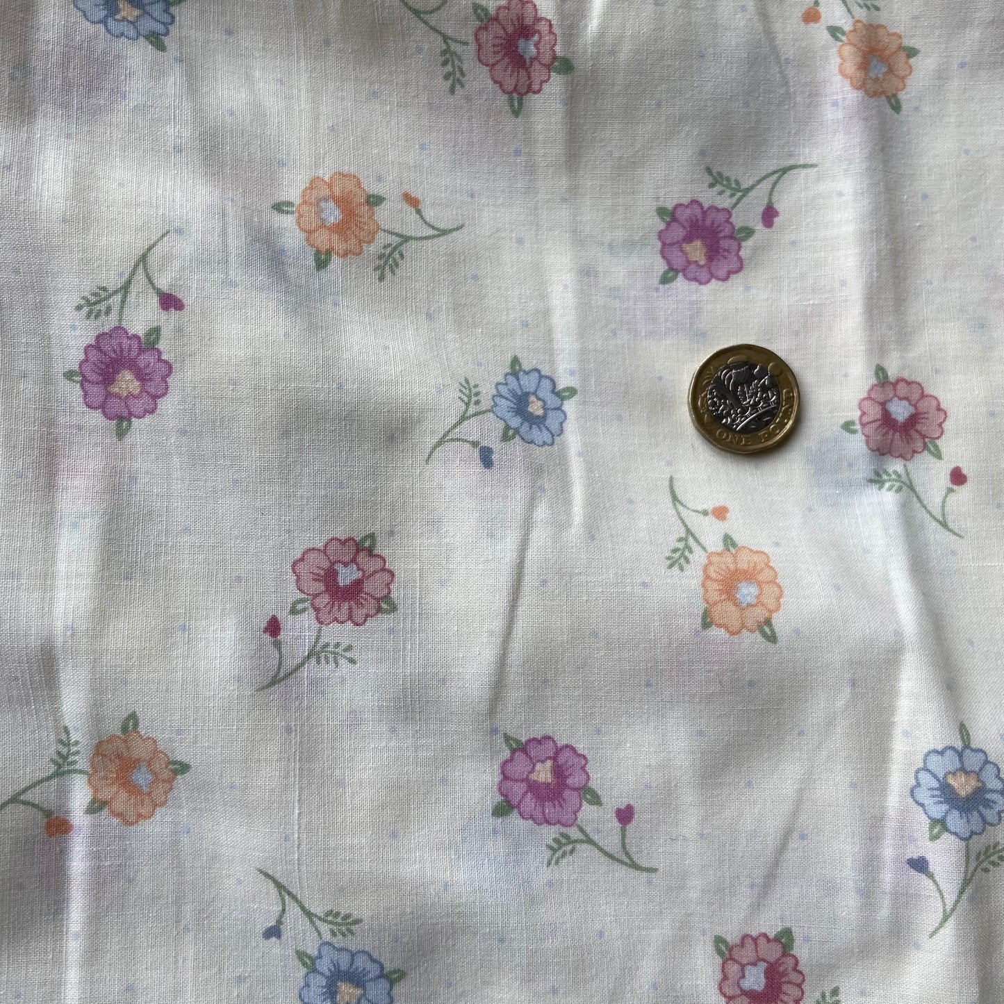Cream Pastel Floral