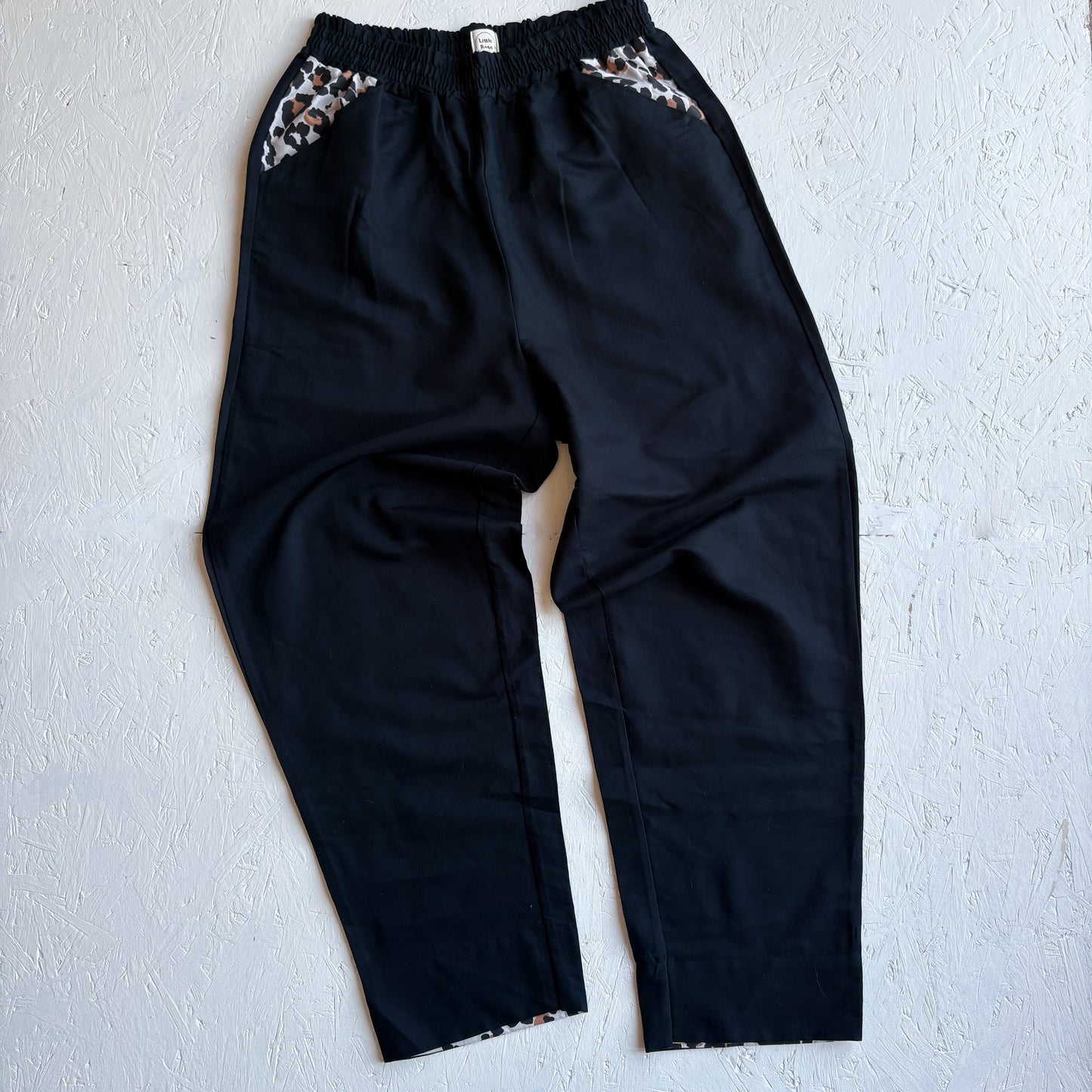 Black/Leopard Adult Baggies