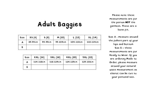Adult Baggies M