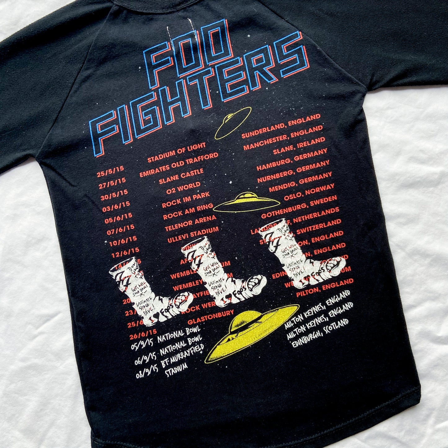 Foo Fighters Raglan