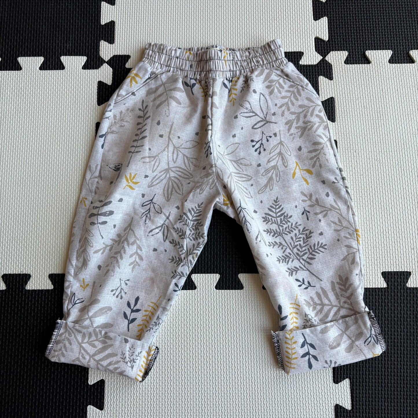 Navy/Yellow Fauna Baggies