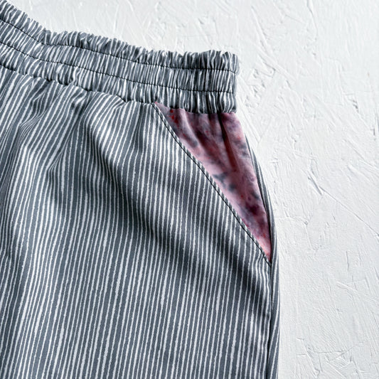 Grey Stripe Indy Short