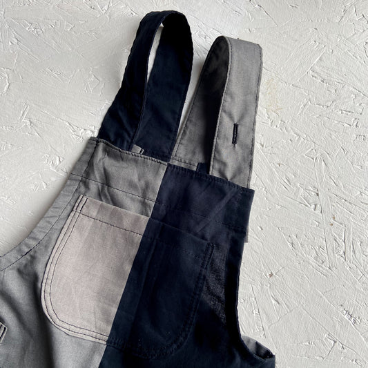 Black and Grey Joey Dungarees