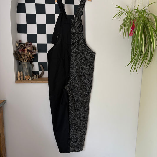 Polka Dot Spilt Adult Dungarees