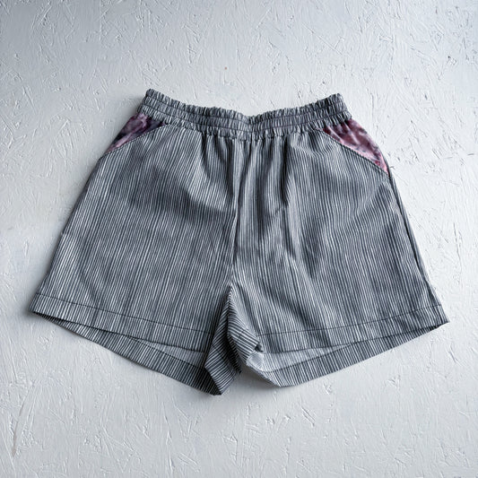 Grey Stripe Indy Short