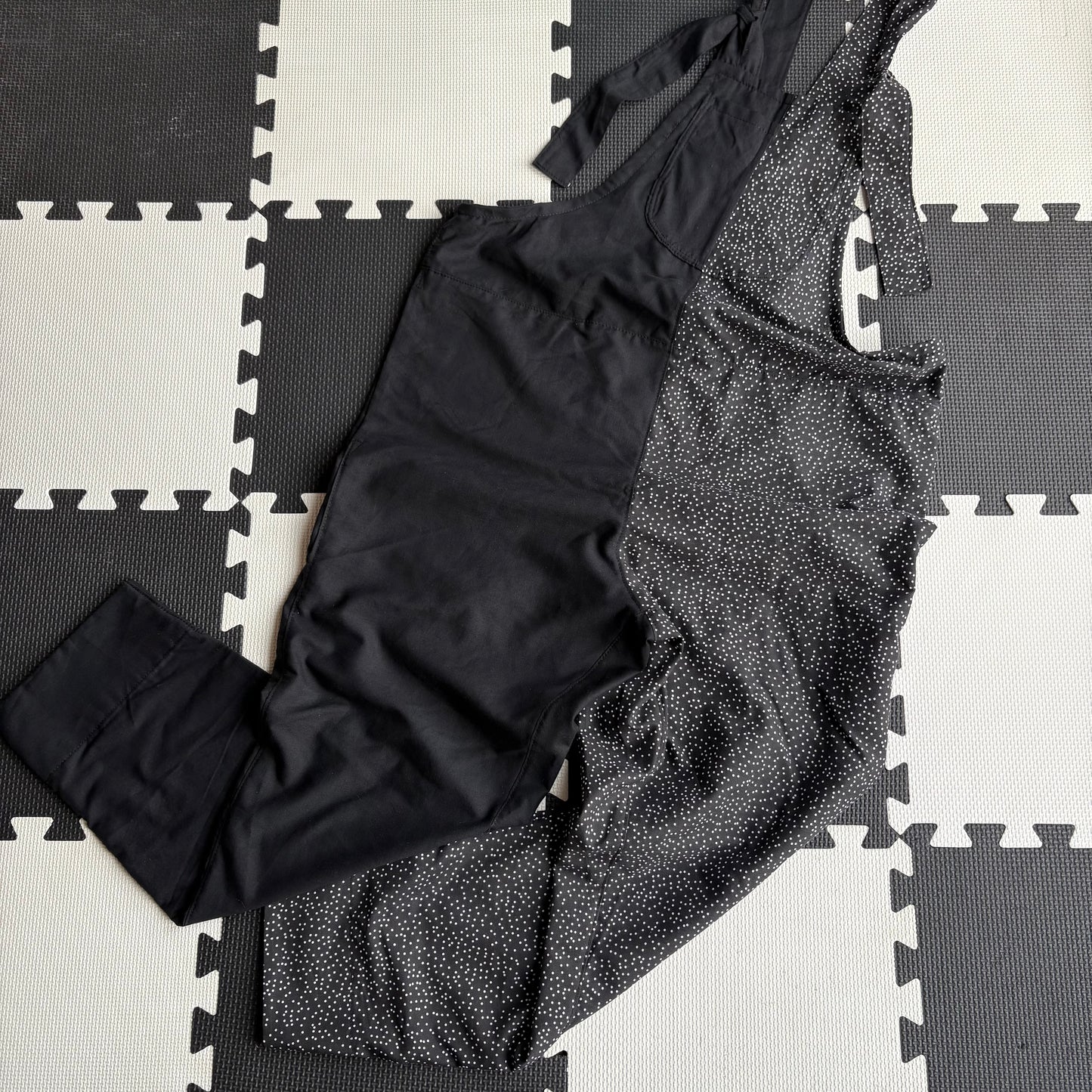 Polka Dot Spilt Adult Dungarees
