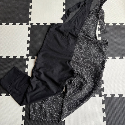 Polka Dot Spilt Adult Dungarees