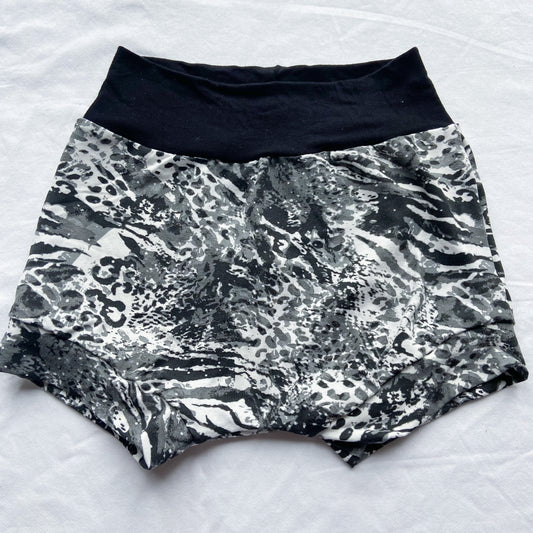 Leopard/Zebra Mix Shorts