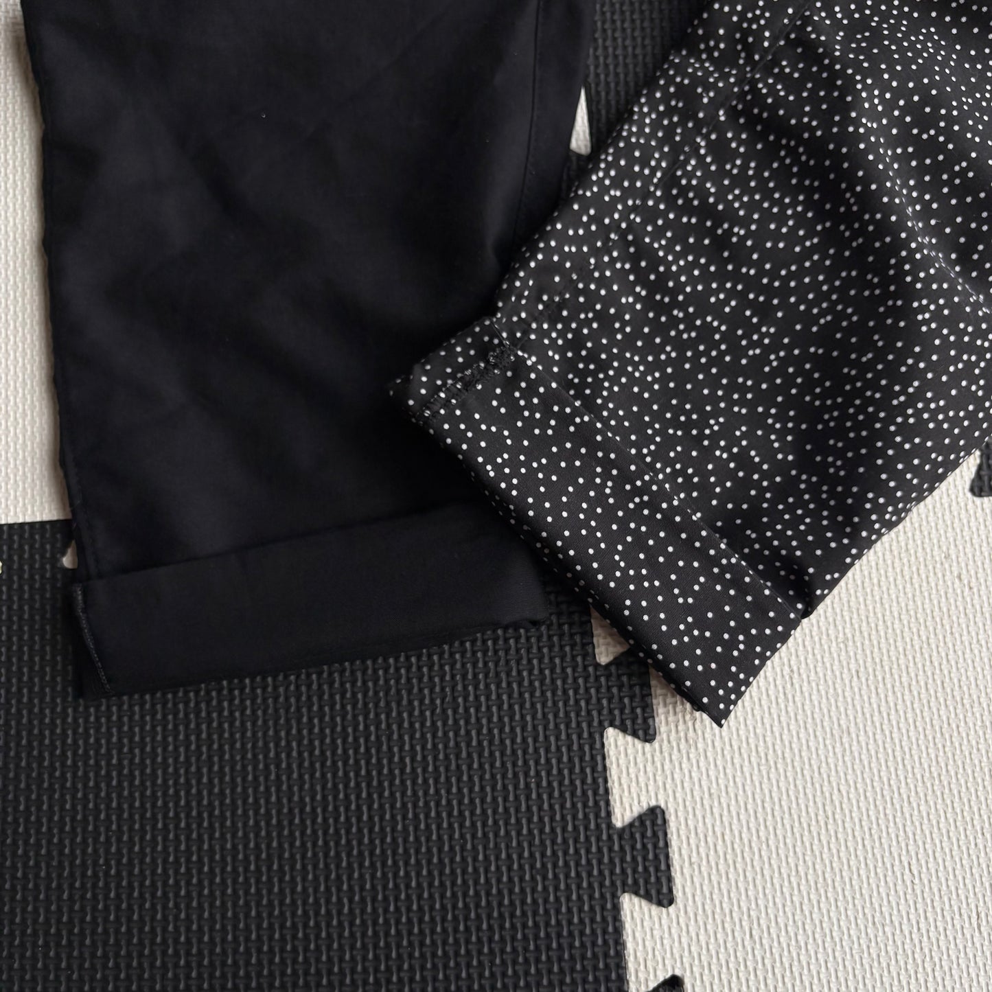 Polka Dot Spilt Adult Dungarees