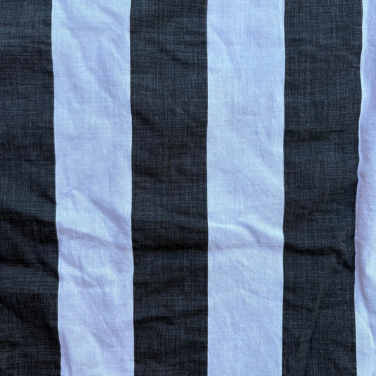 Black/White wide stripe