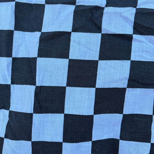 Black/Off White Checkerboard
