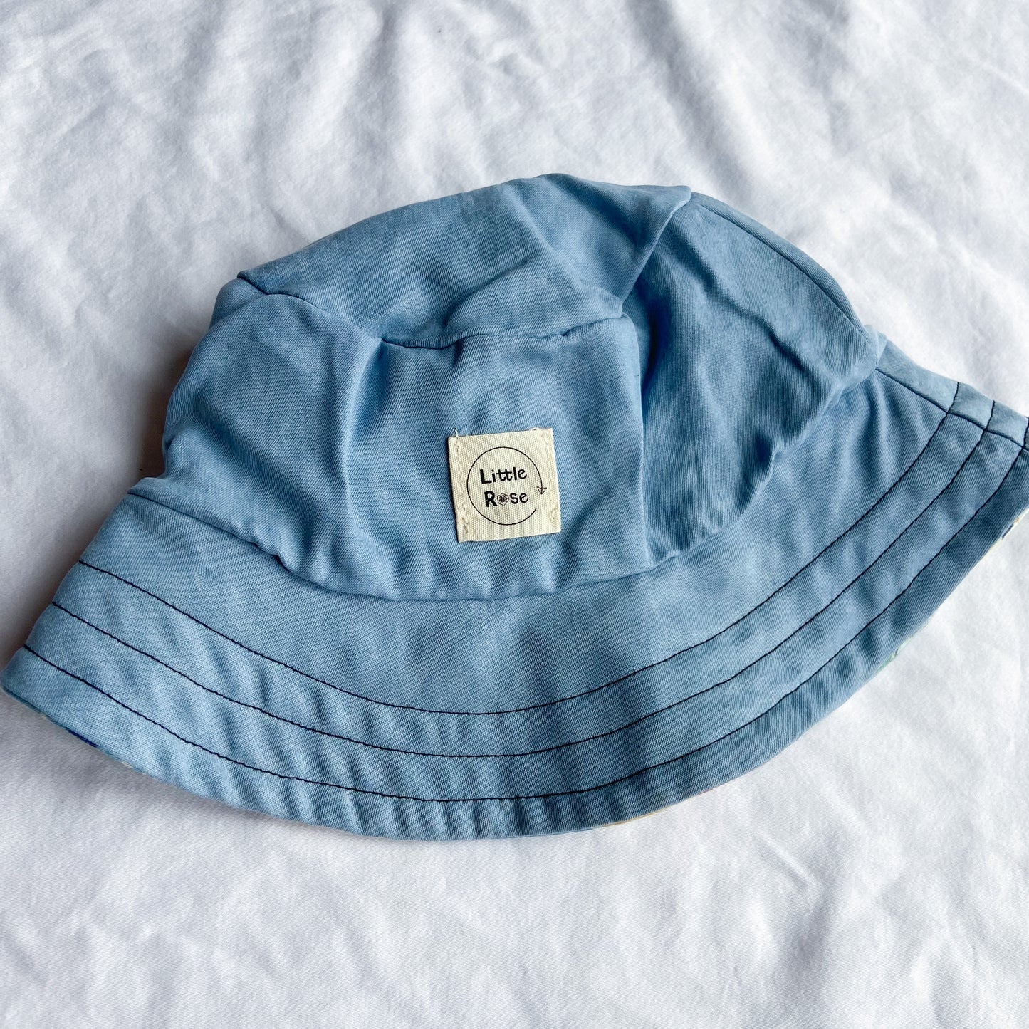 Provence/Denim Bucket hat