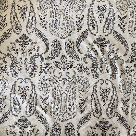 Grey Paisley
